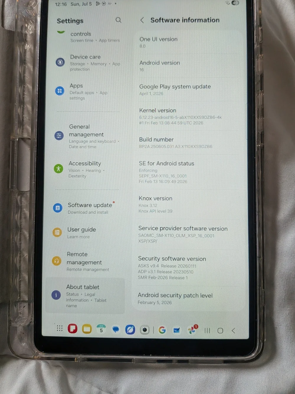 Samsung Galaxy Tab A9 64gb - WiFi Only - Case Included